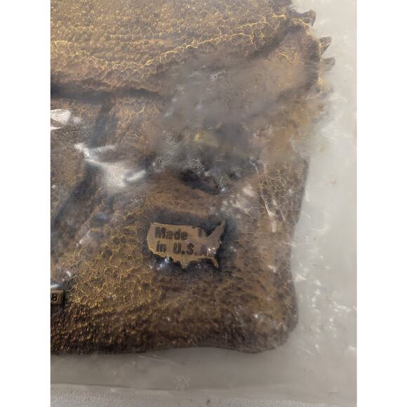 Vintage NRA Golden Eagle Belt Buckle Brass USA Patriotic Eagle Emblem 981198 New - Picture 7 of 12